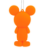 Hallmark Disney Mickey Mouse Heart Ornament Orange New with Tag