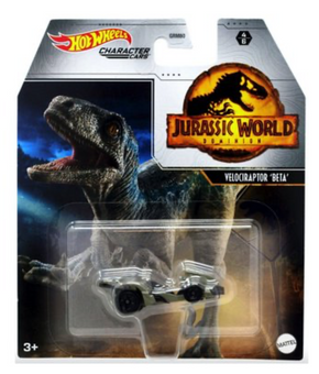 Hot Wheels Jurassic World Dominion Velociraptor Beta Dinosaur Car New With Box