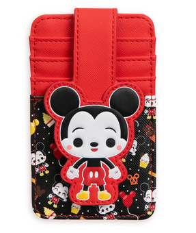 Disney Parks Mickey Food Icons Credit Card Wallet New with Tags