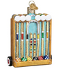 Old World Christmas Croquet Set Glass Christmas Ornament New With Box