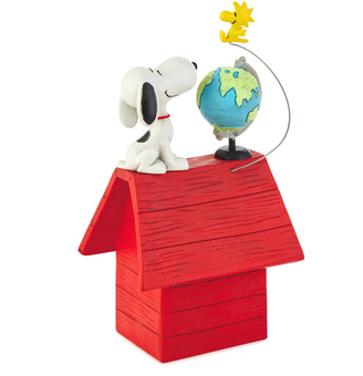 Hallmark Peanuts Snoopy and Woodstock Friends Make the World Better Figurine New