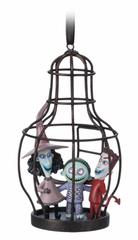 Disney Sketchbook Lock Shock and Barrel The Nightmare Before Christmas Ornament