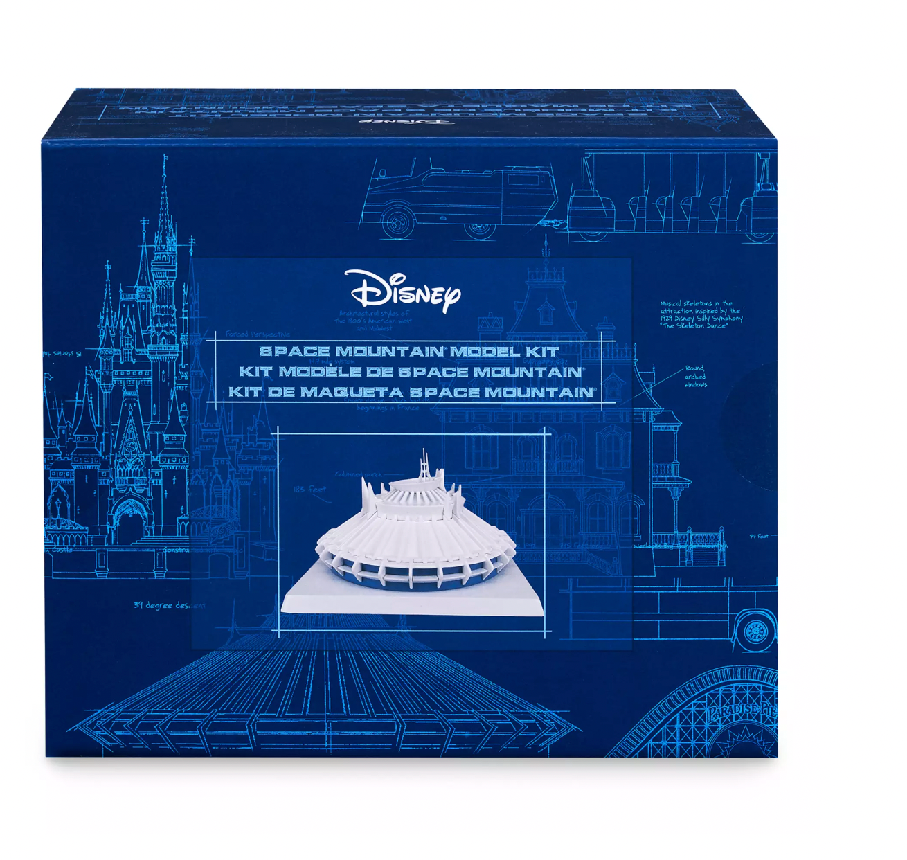 Disney Parks Space Mountain Disneyland's Tomorrowland Model Kit New with Box