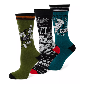 Disney 100 Years of Wonder Mickey and Friends Sock Set for Adults New with Box