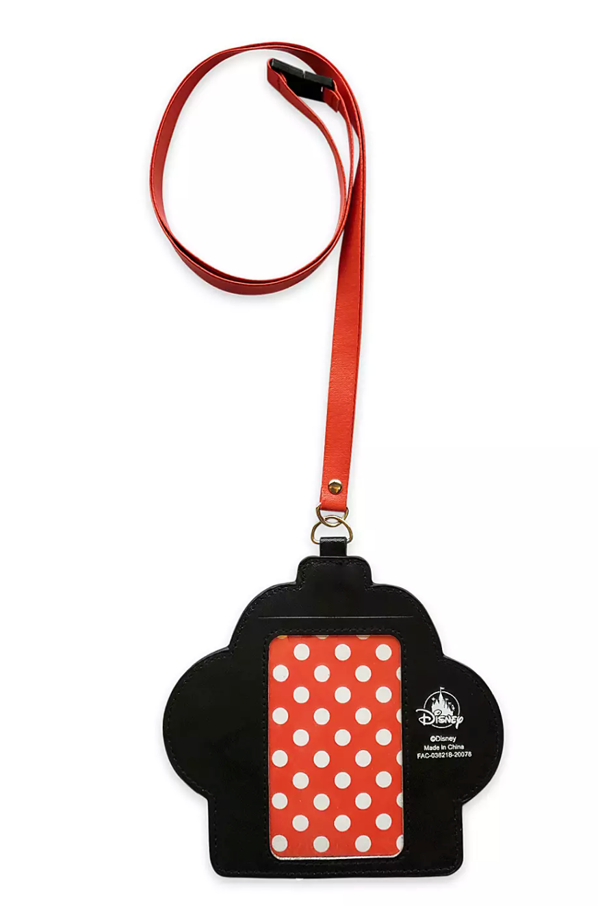 Disney Parks Minnie ID Card Holder & Lanyard New with Tag