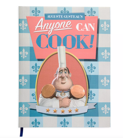 Disney Ratatouille Auguste Gusteau's Anyone Can Cook Replica Journal New
