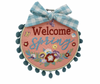 The Pioneer Woman Decorative Welcome Spring Embroidery Hoop Wall Art New Tag