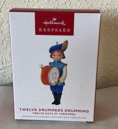 Hallmark 2022 Twelve Days of Christmas Twelve Drummers Ornament New With Box