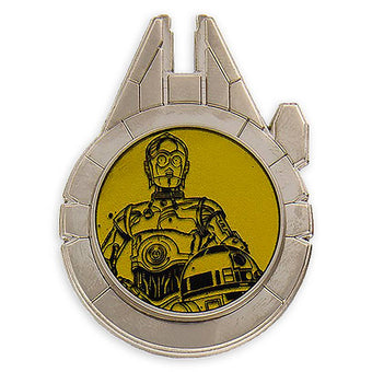 Disney Disneyland Star Wars First Order Resistance R2-D2 C-3PO Limited Pin New