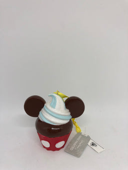 Disney Parks Mickey Mouse Cupcake Christmas Ornament New With Tag