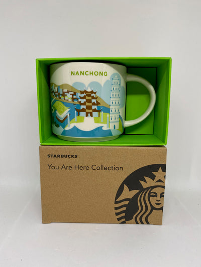 Starbucks You Are Here Collection Nanchong China Ceramic Coffee Mug New With Box