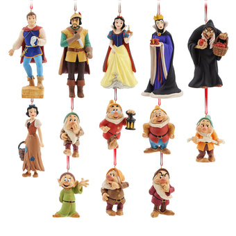 Disney Store Art of Snow White Ornament Set Limited Edition New With Box