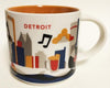 Starbucks You Are Here Detroit Michigan Ceramic Coffee Mug New With Box