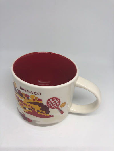 Starbucks You Are Here Collection Monaco Ceramic Coffee Mug New with Box