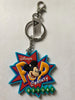 Disney Parks Pop Century Resort Mickey Face Keychain New with Tag