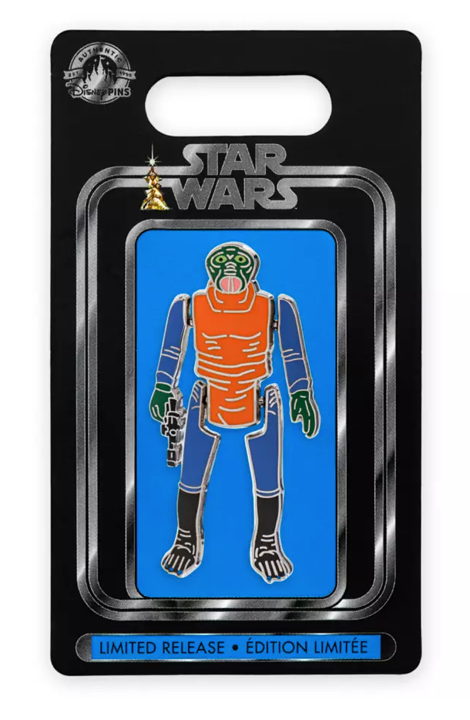 Disney Parks Star Wars Walrus Man Action Figure Pin New With Card