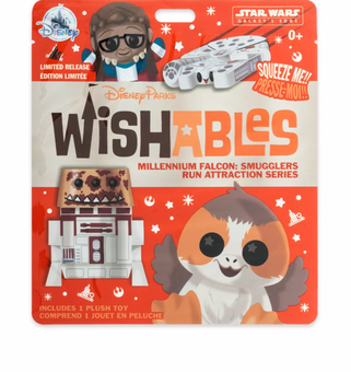 Disney Millennium Falcon Smugglers Run Mystery Wishables Plush Limited New