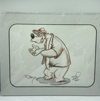 Disney 30th Splash Mountain Brer Bear Original Art Matte Print Monica Willis