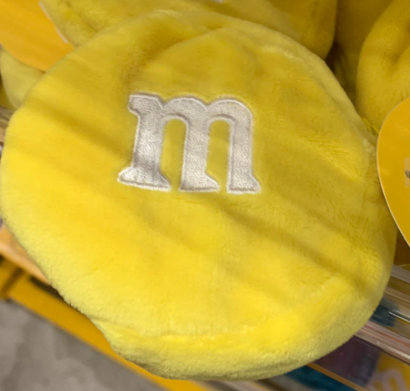 M&M's World Yellow m Coin Purse New with Tag