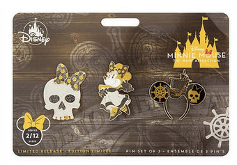 Disney Minnie The Main Attraction Pirates of the Caribbean Pin Set New Sealed