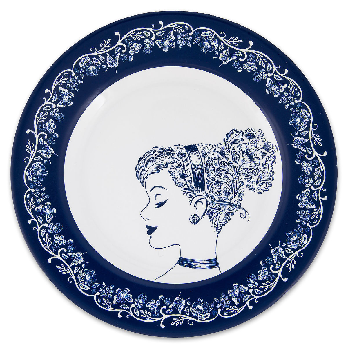 Disney Parks Cinderella Fine Porcelain Dessert Plate New