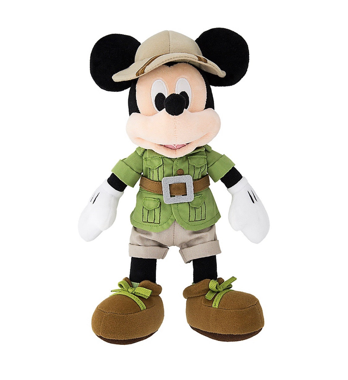 Disney Parks 9 inc Mickey Mouse Safari Plush New with Tags
