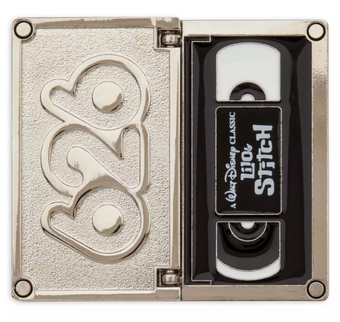 Disney Stitch VHS Pin Set Lilo & Stitch Limited Release New With Card