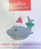 Hallmark 2022 Mini Great White Christmas Ornament New With Box