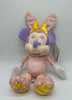 Disney Parks Walt Disney World Bunny Minnie Happy Easter Plush New with Tag