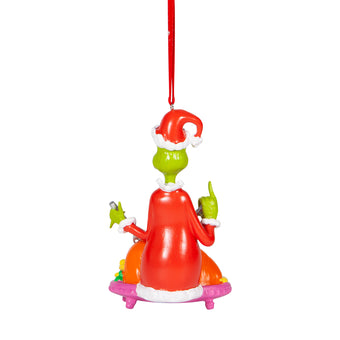 Dr. Seuss Grinch Cutting Roast Beast Christmas Ornament New with Tag