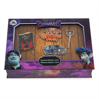 Disney Store Pixar Onward Pin Set Limited Edition New with Box