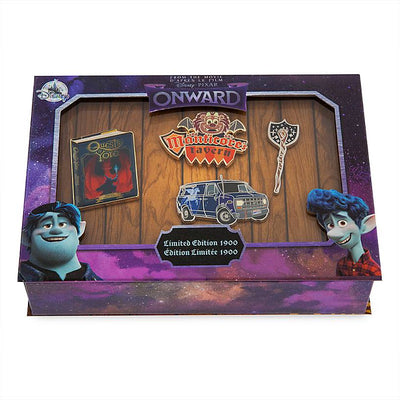 Disney Store Pixar Onward Pin Set Limited Edition New with Box