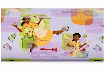 Disney EPCOT Food & Wine Festival 2022 Tiana Ceramic Rolling Pin New