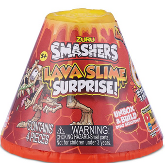 Zuru Smashers Series 4 Surprise Volcano Lava Slime New Sealed