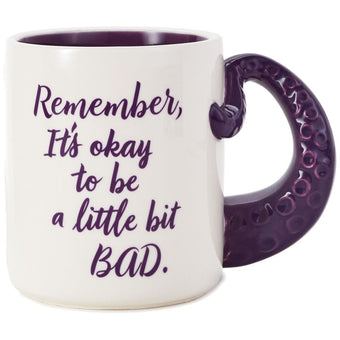 Hallmark Disney Ursula Remember It's Okay to Be a Little Bad Coffee Mug New