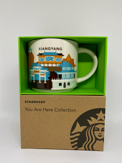 Starbucks You Are Here Collection Xiangyang China Ceramic Coffee Mug New W Box