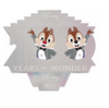 Disney 100 Years of Wonder Visa Cardmember Chip 'n Dale Limited Pin New w Card