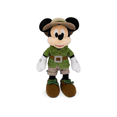 Disney Parks Animal Kingdom Safari Mickey Mouse 11in Small Plush New with Tag