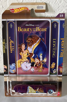 Walt Disney Classics Hot Wheels Vhs Series 3 '49 Merc Beauty and the Beast Car