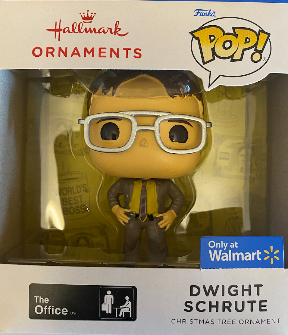 Dwight schrute walmart sales exclusive funko pop