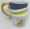 Disney Parks Beauty and the Beast Grand Floridian Triple Stack Coffee Mug New