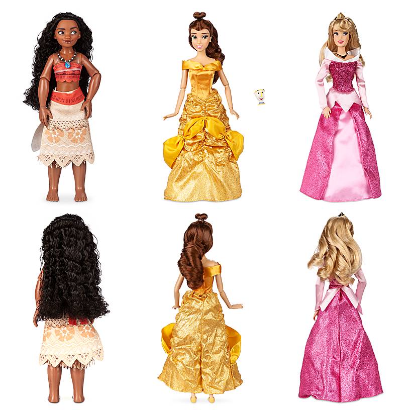 Disney Store Princess Classic Doll Collection Gift Set New with Box