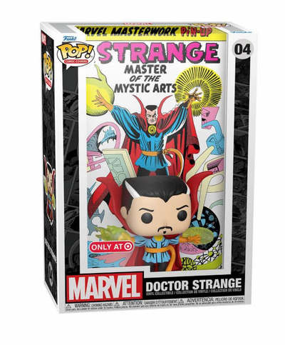 Funko Pop! Cover Art Disney Marvel Doctor Strange Vinyl Bobblehead Exclusive New