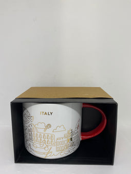 Starbucks You Are Here Collection Italy Holiday Ceramic Coffee Mug New With Box