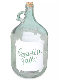 Disney Up Ellie and Carl's Paradise Falls Money Jar New