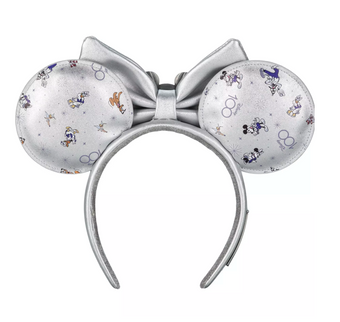 Disney 100 Celebration Character Screen Art Loungefly Headband New with Tag