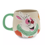 Disney Alice in Wonderland White Rabbit Sculpted Ears Mug New
