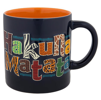 Disney Animal Kingdom Hakuna Matata Lion King Pumba Timon Simba Mug New