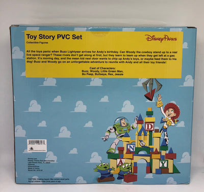 Disney Parks Toy Story 4 PVC Playset Cake Topper Figurine New with Box