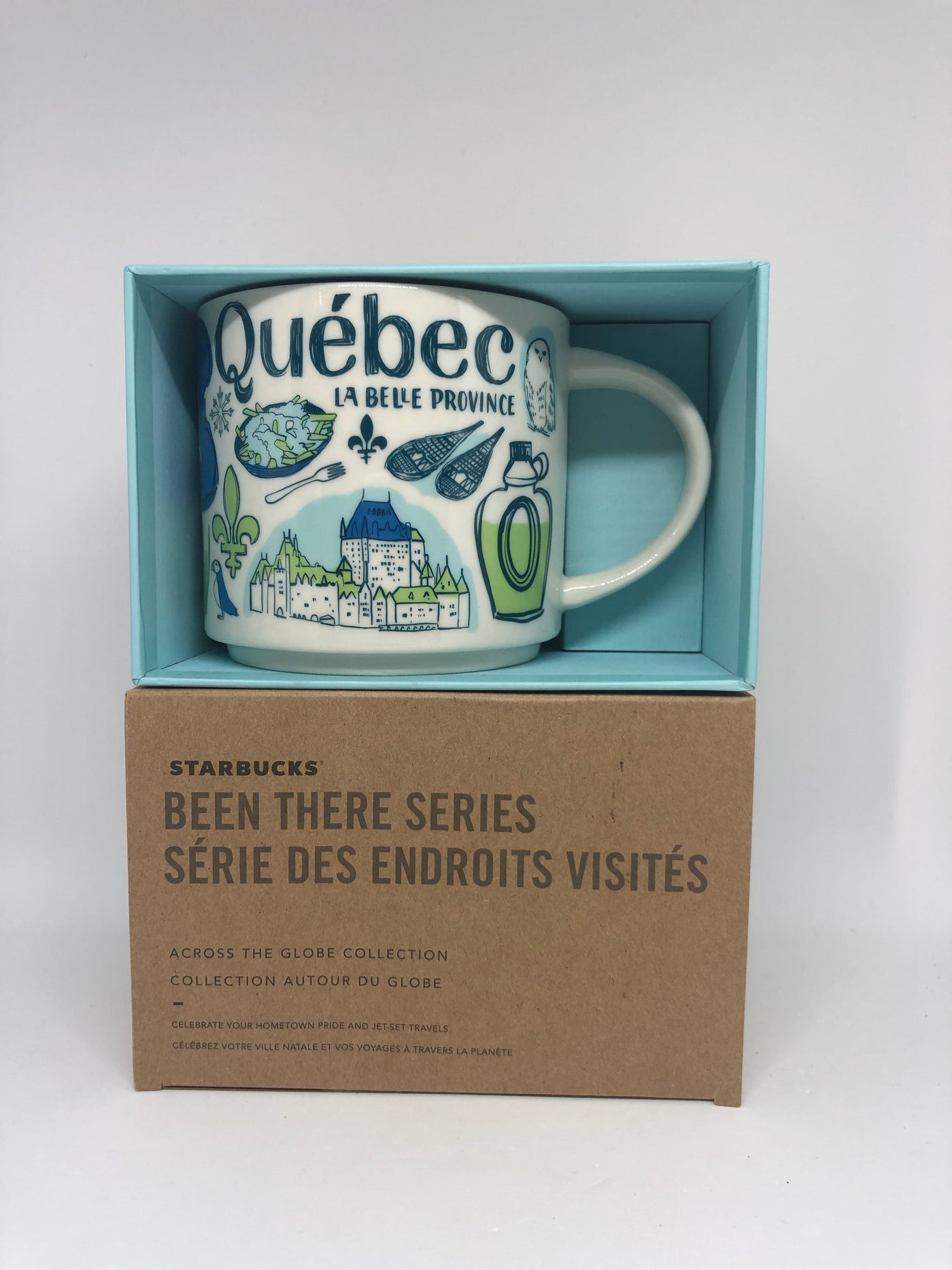 Starbucks Been There Series Collection Canada Quebec Coffee Mug New